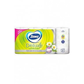 Wc toalettpapír Zewa Deluxe Kamilla 3 rétegű 8 db