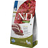 Farmina N&D kutya QUINOA (GF) felnőtt mini urinary, kacsa & áfonya 1,5 kg