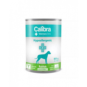 Calibra VD Dog Hypoallergenic Nyúl&Insect konzerv 6 x 400 g