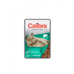 Calibra Premium macska sterilizált máj mártásban 24 x 100 g