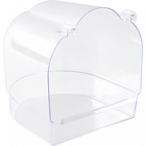 Fürdőszoba - félkör alakú, áttetsző 13x15x14cm TRIXIE Fürdőszoba - félkör alakú, áttetsző 13x15x14cm TRIXIE