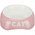 Kerámia tál 200ml/13cm - CAT + halszálkás tál