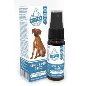 Bőrápoló spray kutyáknak TOPVET 10ml