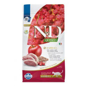 N&D Quinoa CAT Hairball kacsa és áfonya 1,5kg