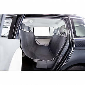 Autósülés huzat hátsó ülésre, fekete 1,45 x 1,60 m