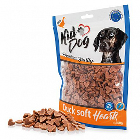 KIDDOG kacsaszív - edzőfalatok 250 g KIDDOG kacsaszív - edzőfalatok 250 g