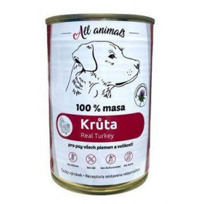 All Animals DOG pulykahús darált 400g