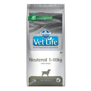 Vet Life Natural DOG ivartalanított 1-10kg 2kg