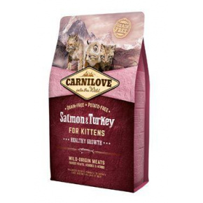 Carnilove Cat Lazac és pulyka cicáknak HG 2kg