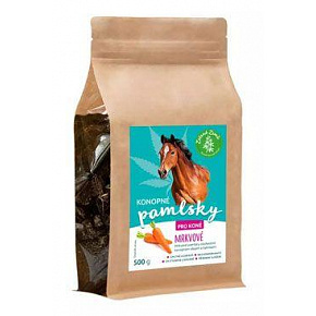 Kender csemege lovaknak - sárgarépa 500g
