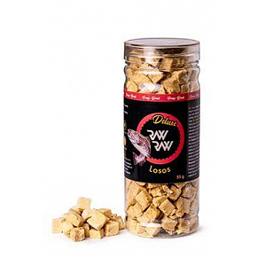 Raw Raw poch. Deluxe mrazem sušený Losos 55g Raw Raw poch. Deluxe mrazem sušený Losos 55g