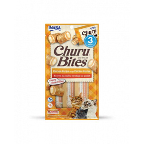 Churu Cat Bites Csirke csomagolás Csirke recept 3x10g