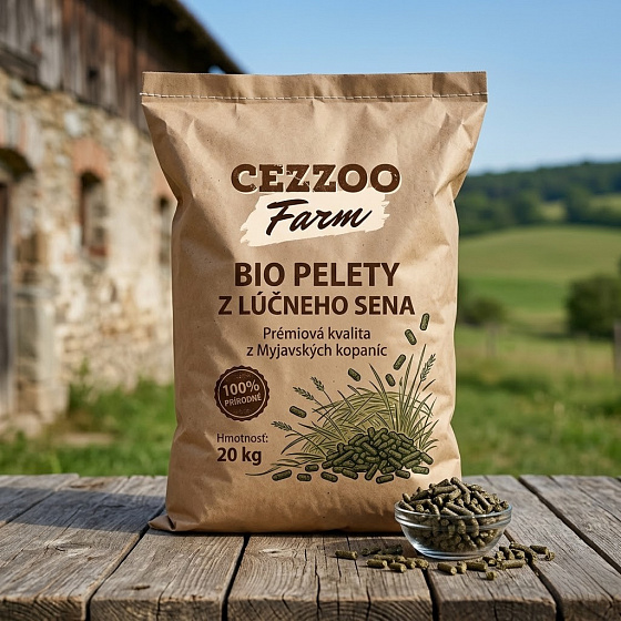 CEZZOO FARM Bio réti széna pellet 20kg