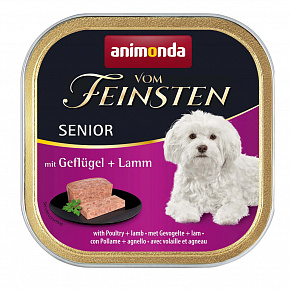 ANIMONDA pate SENIOR - baromfi, bárány kutyáknak 150g