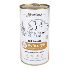 All Animals DOG csirke darált rizzsel 1200g