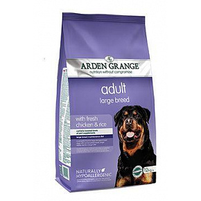Arden Grange Dog Adult Large Breed friss csirke és rizs 12kg