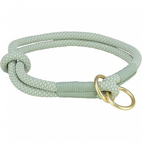 Soft Rope félig fojtó nyakörv, zsálya/menta Soft Rope félig fojtó nyakörv, zsálya/menta