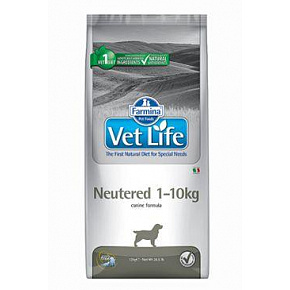 Vet Life Natural DOG ivartalanított kutya 1-10kg 10kg 10kg Vet Life Natural DOG ivartalanított kutya 1-10kg 10kg 10kg