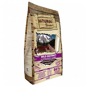 Natural Greatness Cat Wild Instinct Baby&Kitten /csirke,pulyka/ 600 g