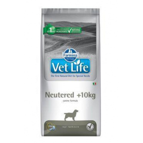 Vet Life Natural KUTYA Ivartalanított >10kg 12kg