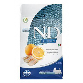 N&D OCEAN DOG Adult Mini hering és narancs 800g N&D OCEAN DOG Adult Mini hering és narancs 800g