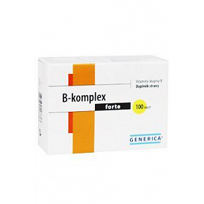 B-vitamin-komplex Forte Generica 100tbl