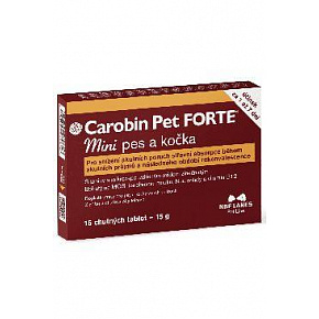 Carobin Pet Forte Mini kutyáknak és macskáknak 15tbl