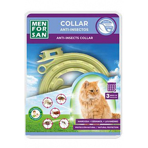 Menforsan Kullancs/bolha elleni nyakörv, macskáknak, riasztó hatású