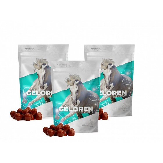 Geloren HA cseresznye ízű 1350g (3 tasak, egyenként 450g)