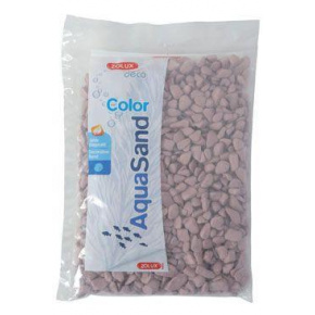 Akváriumi kavics Color EKAI rózsaszín 1kg Zolux