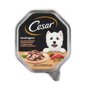 Cesar pulyka és marhahús szaftban 150g