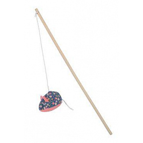 Játék macska rúd ETHICAT FLORAL egér macskamenta Zolux Játék macska rúd ETHICAT FLORAL egér macskamenta Zolux