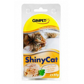 Gimpet ShinyCat konz. tonhal&csirke 2x70g