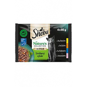 Sheba pocket Nature Mix válogatás 4x85g