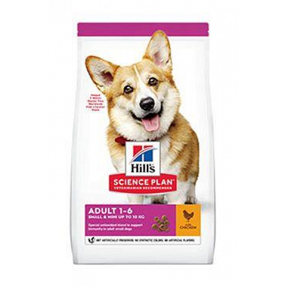 Hill konzervdoboza. SP Adult Small&Mini csirke 3kg