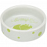 Kerámia tál pöttyökkel, hörcsögöknek, 90 ml/ átmérő 8 cm