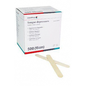 Fából készült nyelvlehúzó, nem steril 15cm 500db CVET