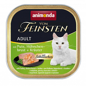 V.Feinsten CORE pulyka, csirkemell + gyógynövények macskáknak 100g