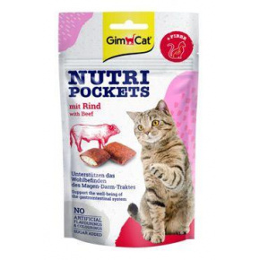 Gimcat Nutri Pockets marhahússal 60 g