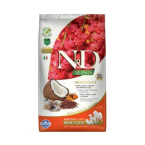 N&D Quinoa DOG Skin & Coat Hering és kókusz 2,5kg