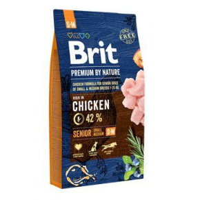 Brit Premium Dog by Nature Senior S+M 8kg