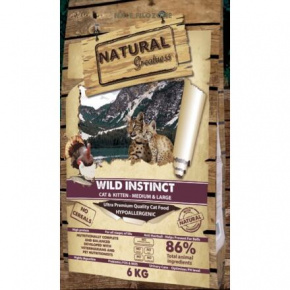 Natural Greatness Cat Wild Instinct Baby&Kitten /csirke,pulyka/ 600 g