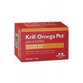 Krill Omega Pet kutyák és macskák számára 60 kapszula Krill Omega Pet kutyák és macskák számára 60 kapszula
