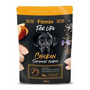 Fitmin FL kutyaeledel csomag. Félig Nedves Csirkepelyhek 400g