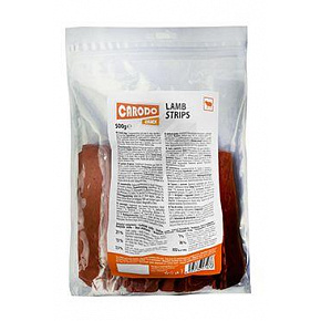 CARODO Dog származás. Báránycsíkok 500g CARODO Dog származás. Báránycsíkok 500g