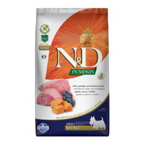 N&D Pumpkin DOG Adult Mini Bárány és áfonya 2,5kg