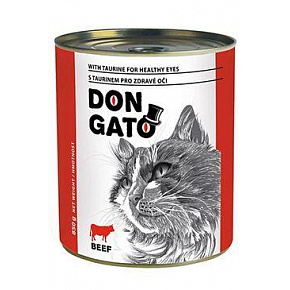 Don Gato macska konz. marhahús 850g