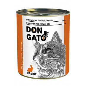 Don Gato macska konz. nyúlhús 850g