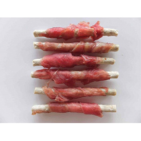 Treats Salač Zúzott bivalybőr rúd nyúlhússal 250 g Treats Salač Zúzott bivalybőr rúd nyúlhússal 250 g