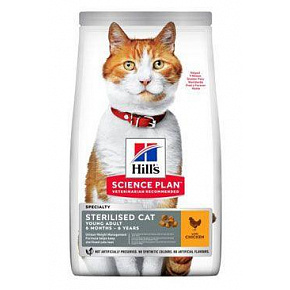 Hill Fel. SP Felnőtt sterilizált macska csirke 3kg Hill Fel. SP Felnőtt sterilizált macska csirke 3kg